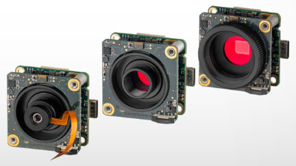 uEye LE AF camera models from IDS feature a practical autofocus function