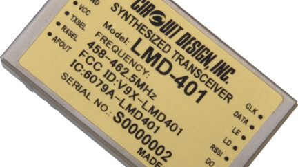 LMD-401 Radio Transceiver Module for Industrial Applications