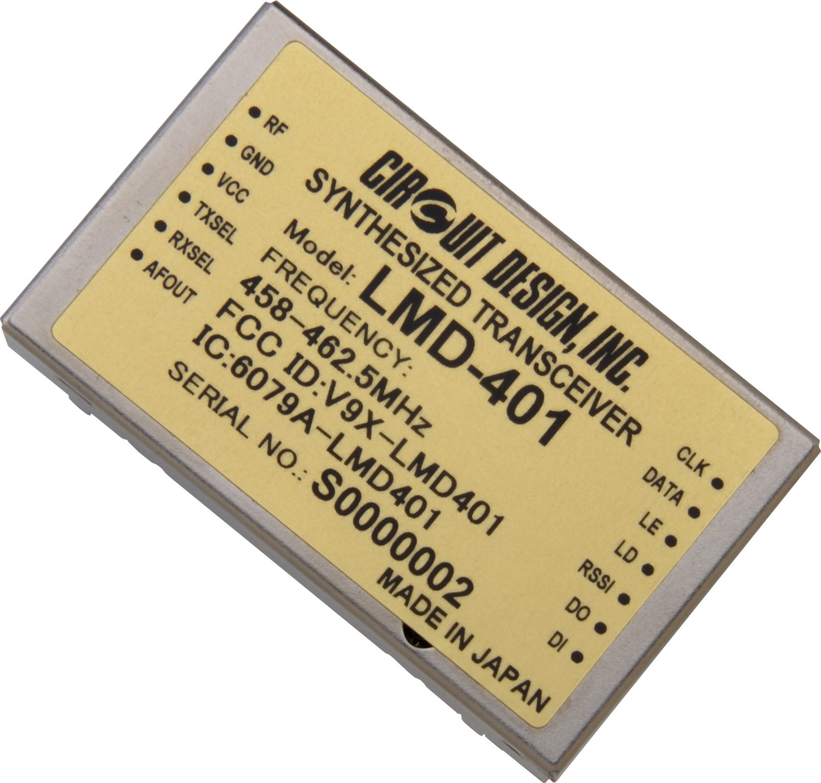 LMD-401 Radio Transceiver Module for Industrial Applications