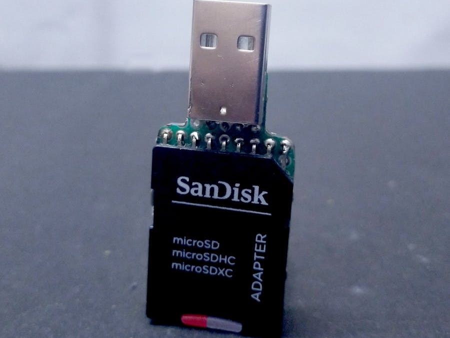 Wireless SD Card Reader using ESP8266