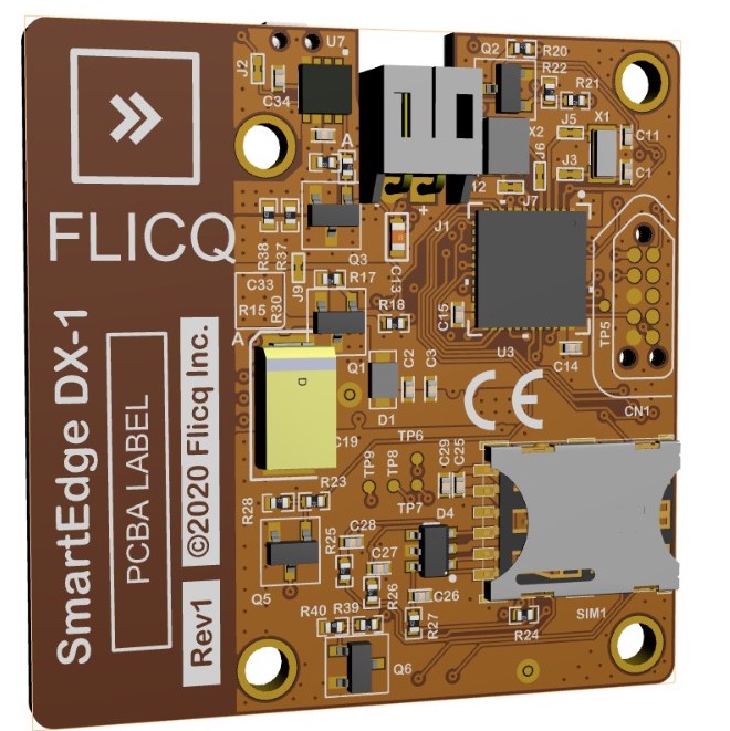 Small edge AI board monitors assets