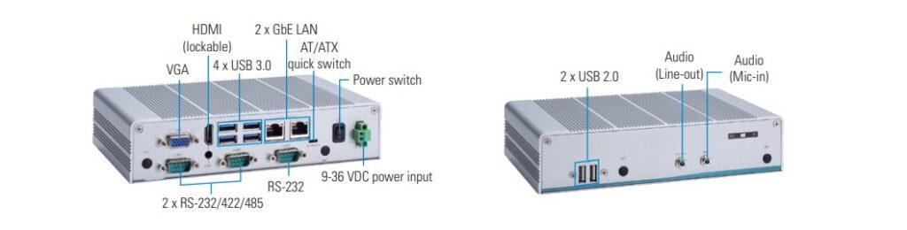 Axiomtek’s New Intel® Atom-Based Fanless Embedded System Targets Intelligent Manufacturing in Industrial Environments – eBOX626-311-FL