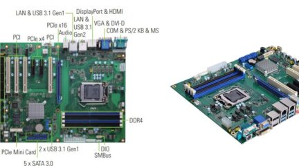 ATX Industrial Motherboard with Server-class Intel® Xeon® E processor and ECC Memory for Smart Factory – IMB525R
