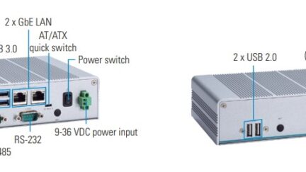 Axiomtek’s New Intel® Atom-Based Fanless Embedded System Targets Intelligent Manufacturing in Industrial Environments – eBOX626-311-FL