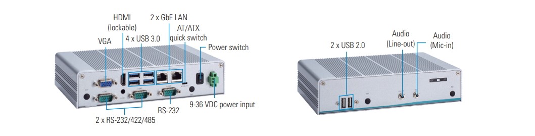 Axiomtek’s New Intel® Atom-Based Fanless Embedded System Targets Intelligent Manufacturing in Industrial Environments – eBOX626-311-FL