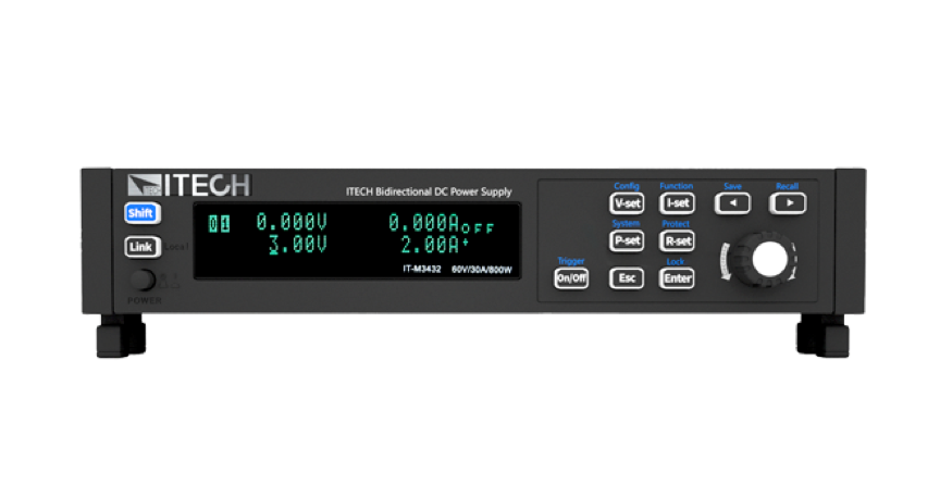 IT-M3400 bidirectional power supply – world’s smallest programmable bidirectional DC power supply