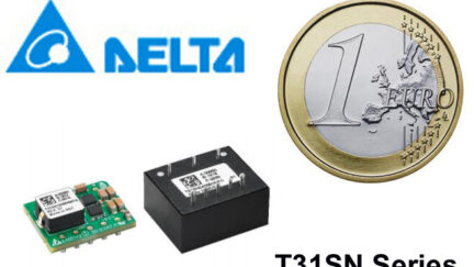 Delta T31SN 100W DC/DC family in compact 1/32 brick format