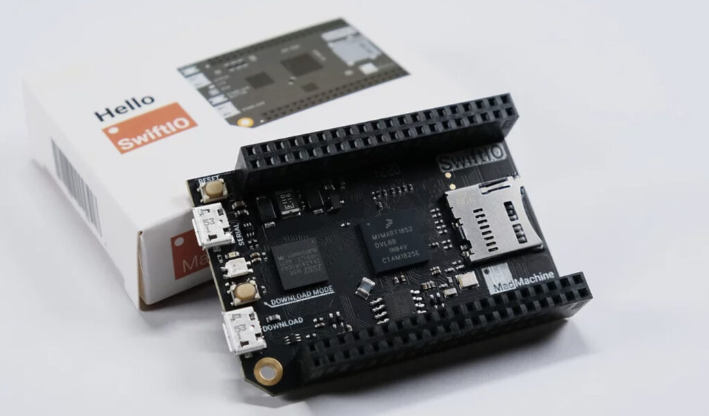 World’s First Development Board Based on the Swift Programming Language