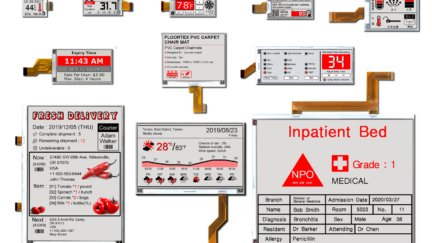 Spectra e-paper displays operational from zero to +40°C
