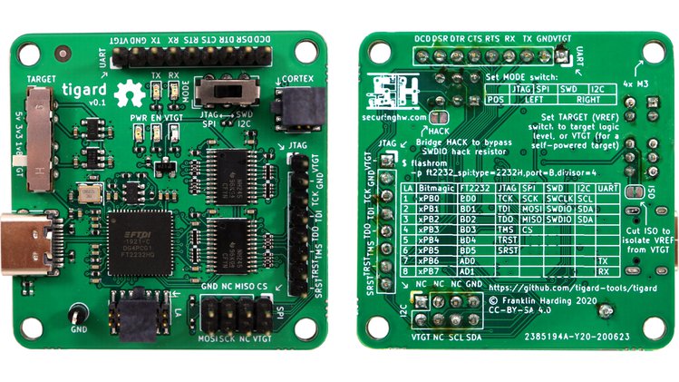 Meet the Tigard Board; A new FT2232H-Based USB Serial Adapter/Debuggers