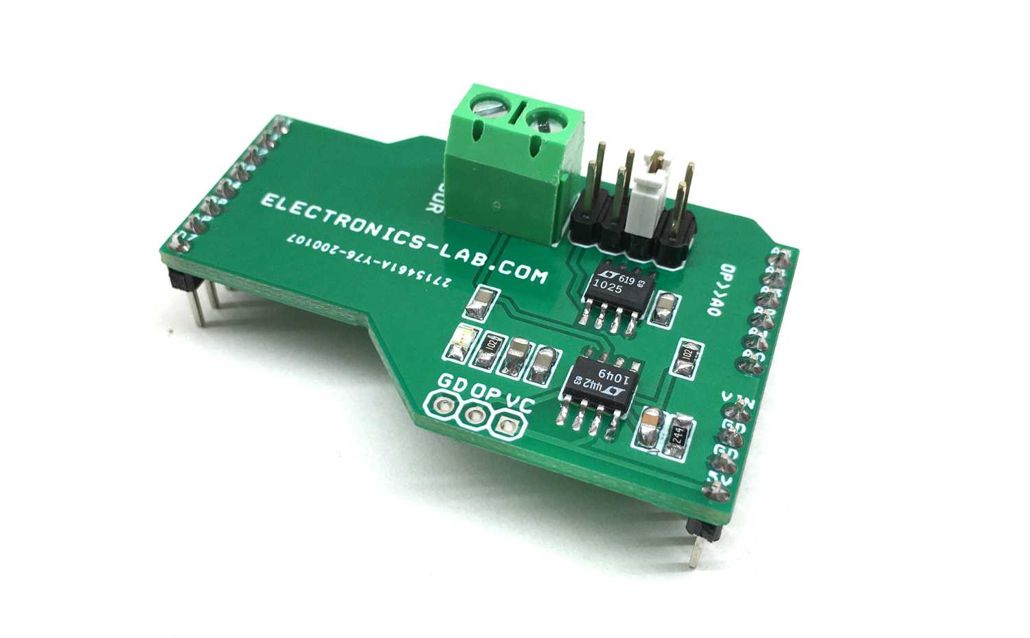 Type K Thermocouple Sensor Amplifier Arduino Shield