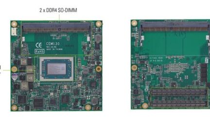 Axiomtek’s Low Power COM Express Type 6 Compact Module with AMD Ryzen™ Embedded V1000