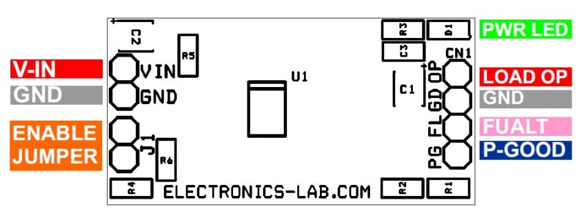 1A Over Current Protection Load Switch - Electronics-Lab