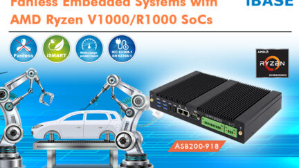 Fanless Embedded Systems with AMD Ryzen V1000/R1000 SoCs