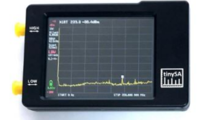 Hugen Launches Portable TinySA Spectrum Analyser