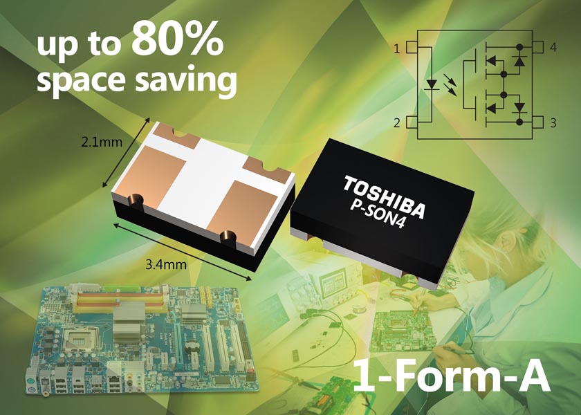 Toshiba Introduces new Compact-Sized Photorelay Devices Toshiba Introduces new Compact-Sized Photorelay Devices