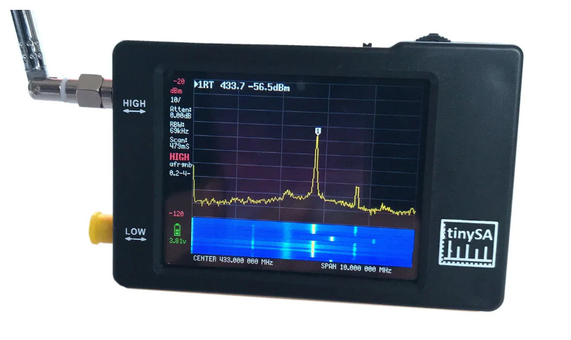 Hugen Launches Portable TinySA Spectrum Analyser Hugen Launches Portable TinySA Spectrum Analyser