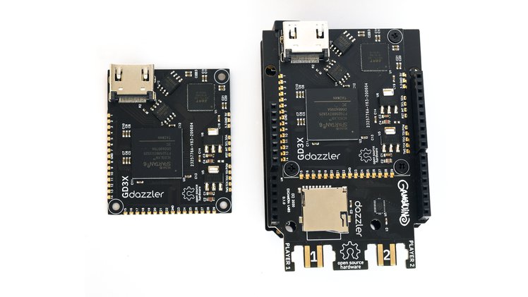 The Gameduino 3X Dazzler