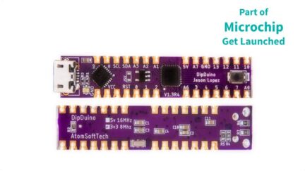 DipDuino – An Arduino clone made for breadboarding