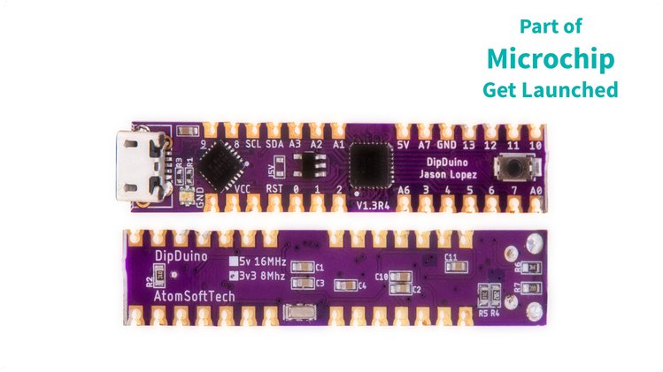 DipDuino – An Arduino clone made for breadboarding