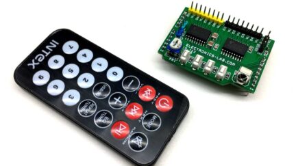 8 Channel Infra-Red Remote-Control Arduino Shield Using ULN2803