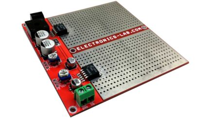 0 to 10 V Adjustable Lab Power Supply with Current Control