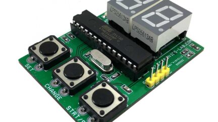 Arduino Compatible 2-digit 7-segment Display Board for Timer/Counter