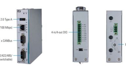 Axiomtek’s RISC-based DIN-rail Fanless Embedded System – Agent200-FL-DC