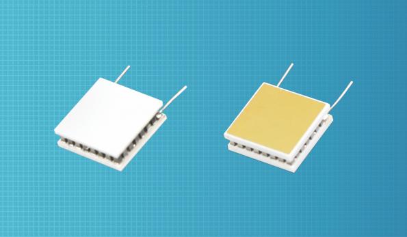 Micro Peltier modules have footprint down to 3.4mm square Micro Peltier modules have footprint down to 3.4mm square