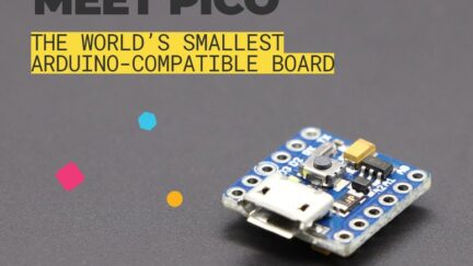 PICO, the Smallest Arduino Compatible Dev. Board