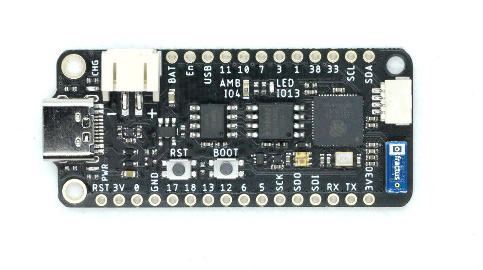 FeatherS2 – ESP32-S2 based development board in Adafruit Feather form factor