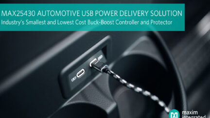 Maxim’s Buck-Boost Controller Enables Automotive USB PD Ports in small size
