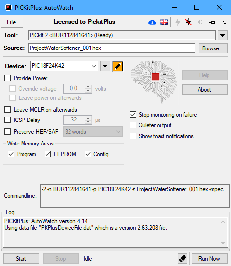 PICKitPlus now runs on Linux – The software that uses the Microchip PK2 and PK3 to program new and legacy microcontrollers from Microchip.