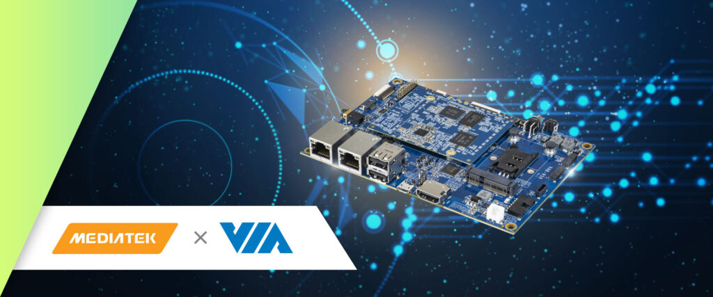 VIA Launches VIA VAB-950 Board Powered by MediaTek i500 AIoT Platform