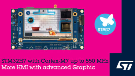 STMicroelectronics Raises Performance and Value for Smart, Connected Devices with Even Faster STM32H7 Microcontrollers