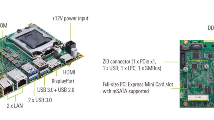 Axiomtek’s CAPA520 – High Performance, Expandable 3.5” Embedded Board Featuring 9th/8th Generation Intel® Core™ Processor