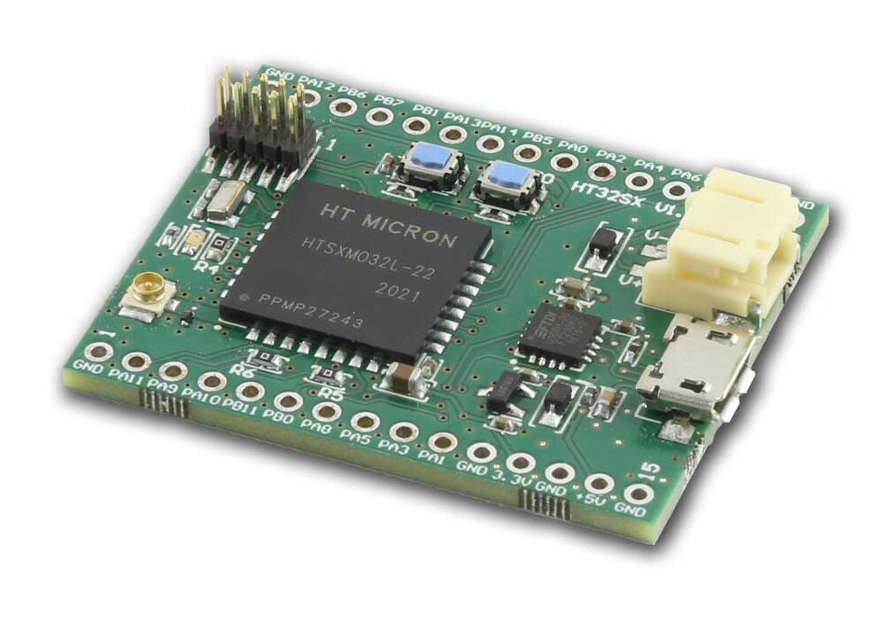 Commercialization of the first Sigfox Monarch board based on the HT Micron iMCP HT32SX chip