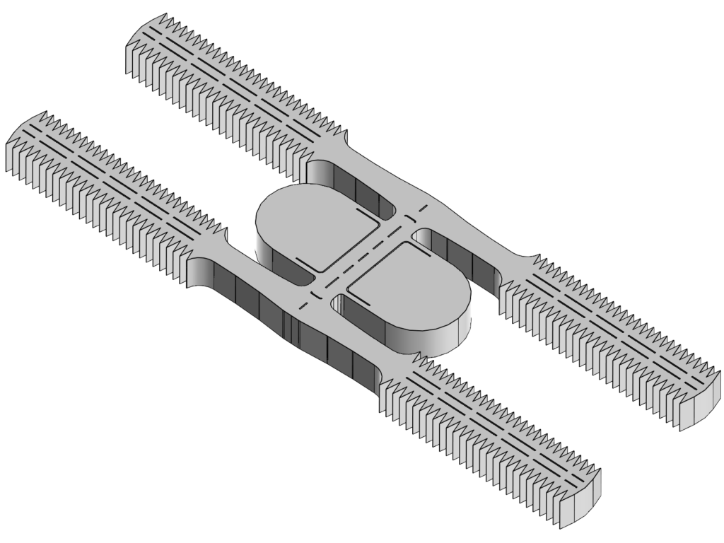 Tiny MEMs resonators integrate load capacitors