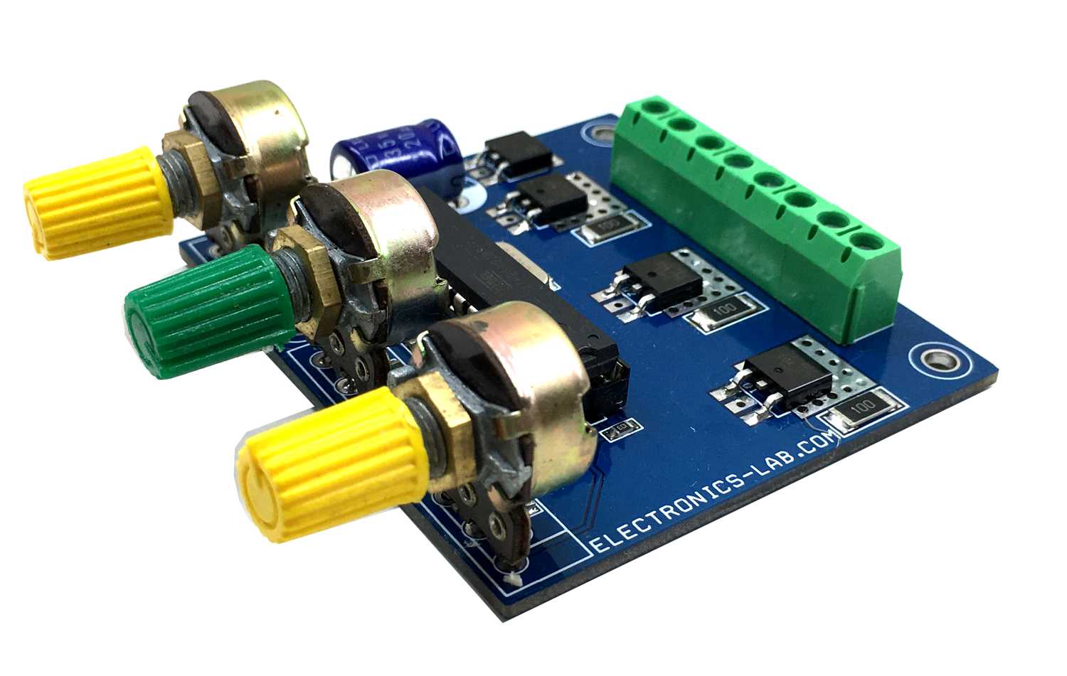 Conciliar principio zona RGB LED Controller using Atmega328 - Electronics-Lab.com