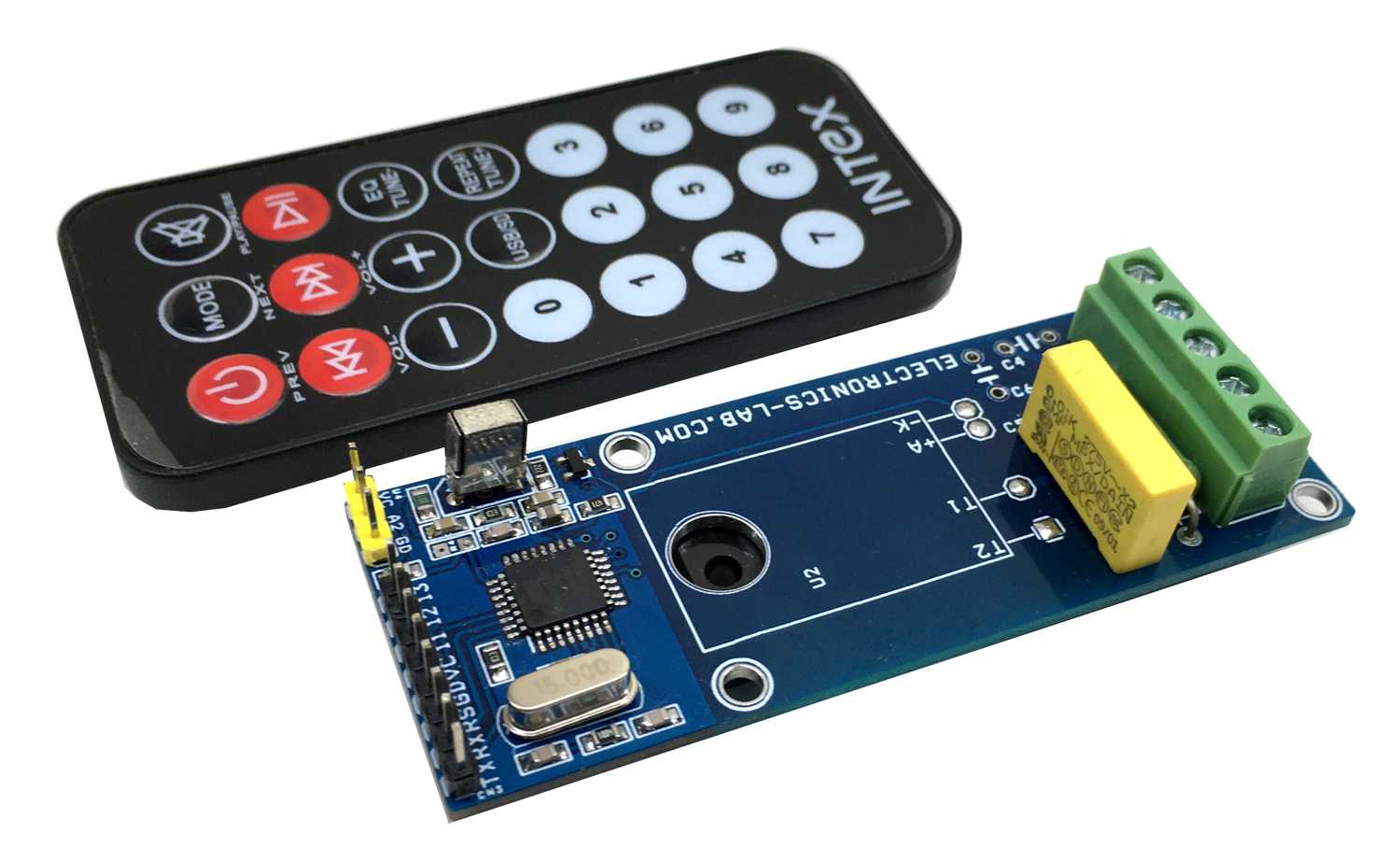 Infrared Remote-Controlled AC Load ON/OFF switch with SSR Infrared Remote-Controlled AC Load ON/OFF switch with SSR