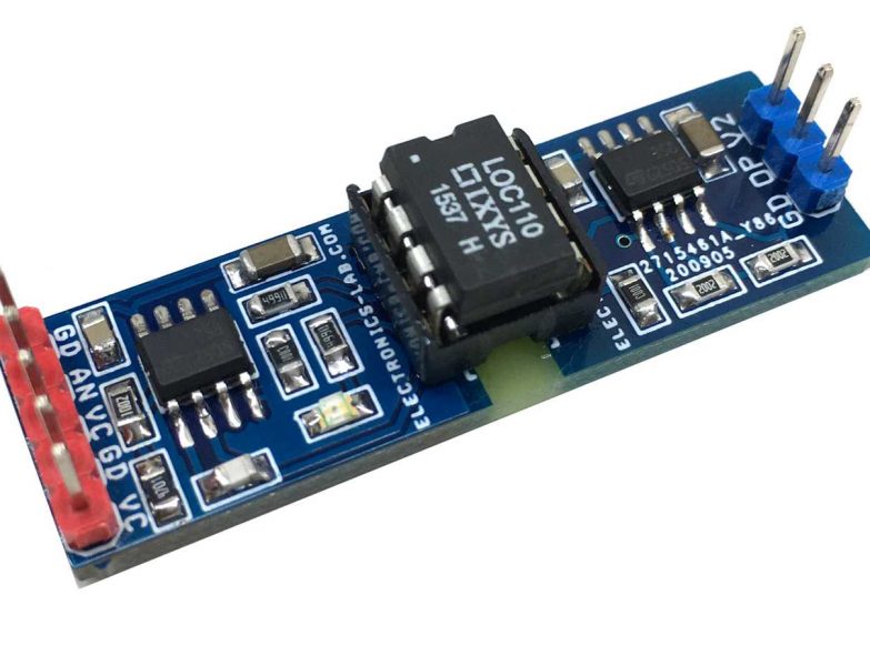 Optically Isolated Analog Input Module for Arduino