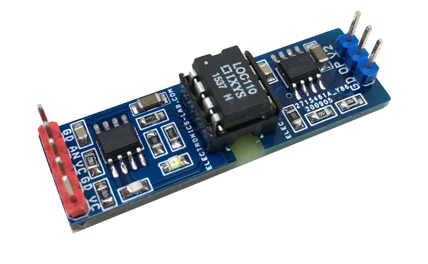 Optically Isolated Analog Input Module for Arduino