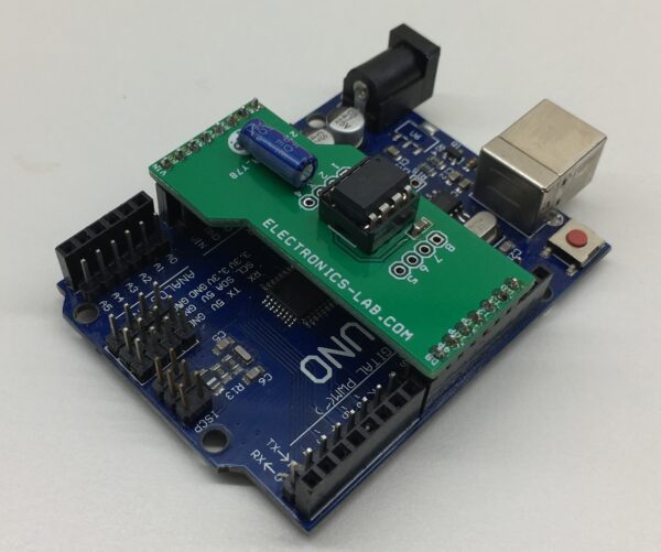 Attiny85 8-pin Arduino Programming Shield - Electronics ...