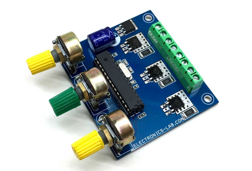 RGB LED Controller using Atmega328