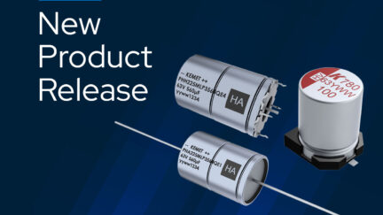 KEMET Advances Hybrid Aluminum Polymer Capacitor Technology