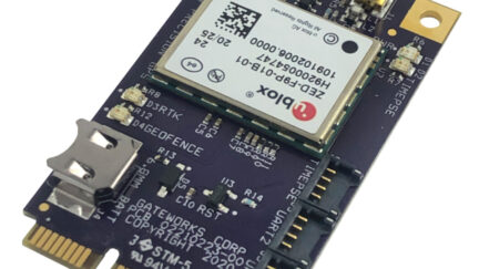 New High Precision u-blox ZEP-F9P GNSS Mini-PCIe Adapter