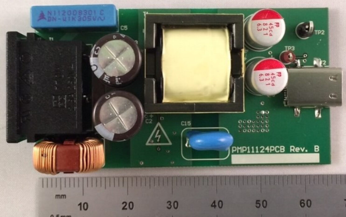 USB-C, DFP, 5V/3A Out, 85-265VAC In, Adapter, Low Cost Reference Design