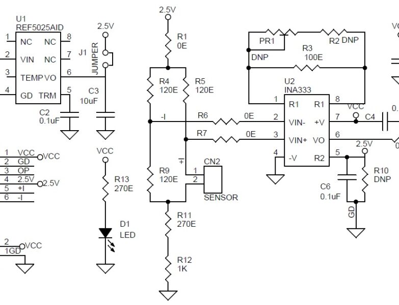 Strain Gauge Sensor Amplifier or Single Supply Instrumentation Amplifier