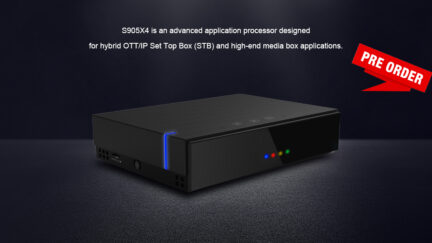 Amlogic S905X4 developer kit for Android TV & RDK development – Ships With ATSC, DVB, Or ISDB Tuners