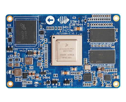 FET1028A-C SoM Powered by LS1028A Offers Five-Port Networking Solution